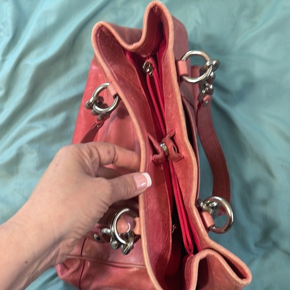 Coach purse - bag  / rose - dusty pink - Picture 7 of 11